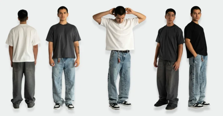 How to Style Baggy Jeans and Oversized T-Shirts for Men
