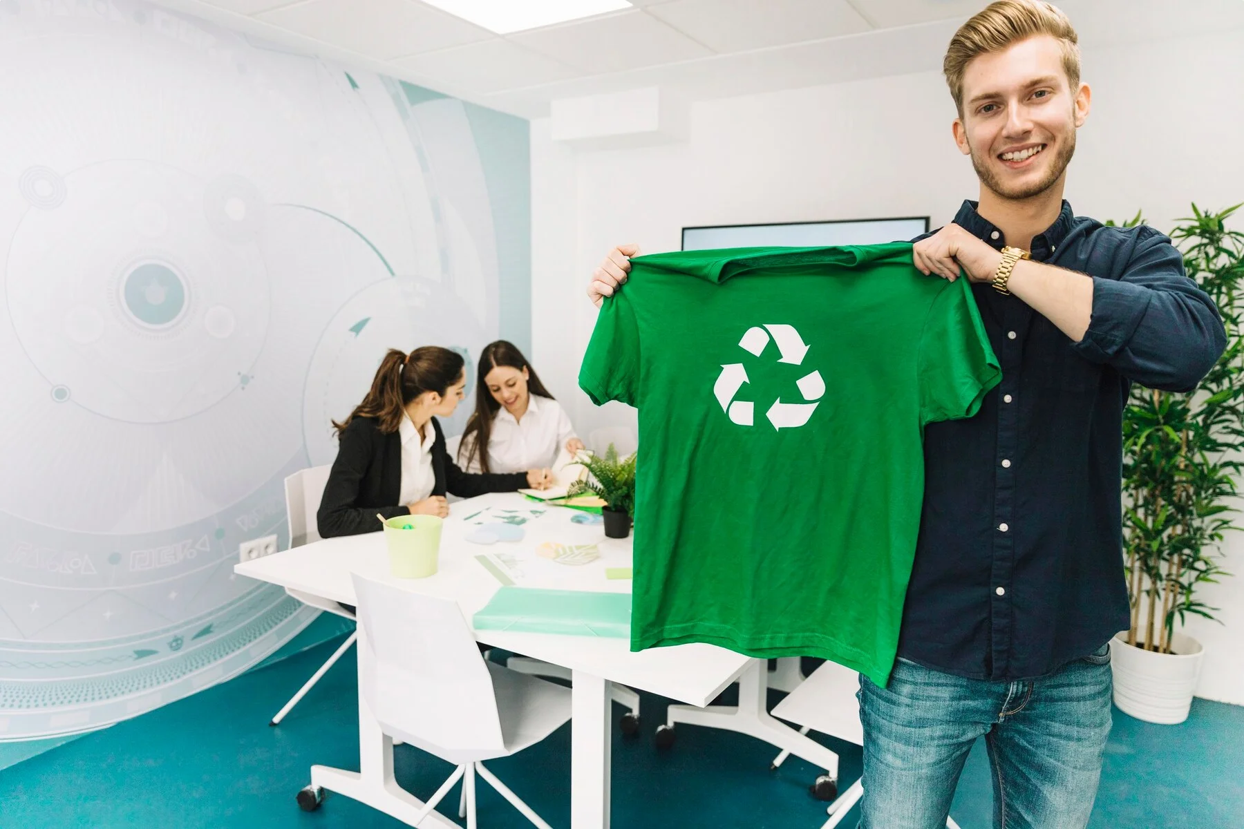 bio washed cotton tshirts